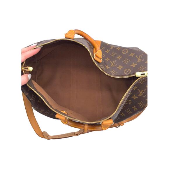 Louis Vuitton Keepall Bandouliere 45 Monogram In Brown - Picture 5 of 5